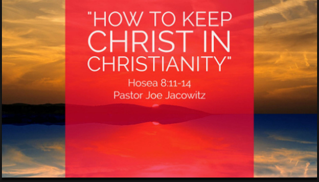 How to Keep Christ In Christianity