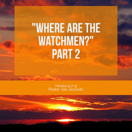 Where are the Watchmen Part 2